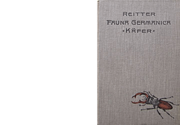 Reitter, Fauna Germanica - Die Käfer des deutschen Reiches